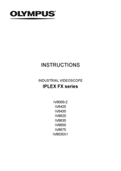 Olympus IV8620 Instructions Manual