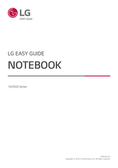 LG 16Z90Q Series Easy Manual