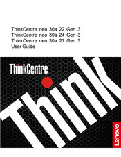 Lenovo ThinkCentre neo 30a 27 Gen 3 User Manual