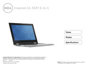Dell Inspiron 11-3147 2-in-1 Manual