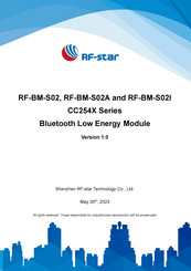 RF-Star RF-BM-S02A Manual