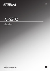 Yamaha RS-202B Owner's Manual
