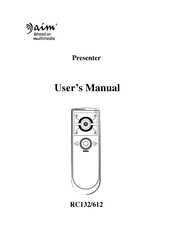 Aim RC132 User Manual