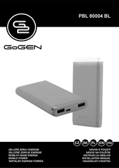Gogen G2 PBL 80004 BL Installation Manual