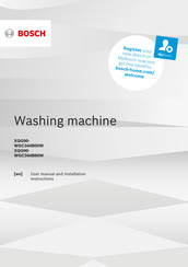 Bosch XQG90-WGC344B00W User Manual