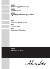 Monsher ANGERS 60 User Manual