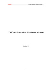 Zmotion ZMC464-32 Hardware Manual