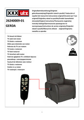 Xxxlutz GERDA 26240009-01 Instructions Manual