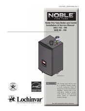 Lochinvar Noble NKC 199 Installation & Service Manual
