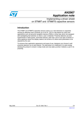 ST STM8T Application Note