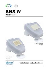 Elsner KNX W Installation And Adjustment