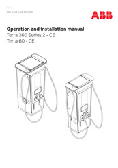 ABB Terra 60-CE Operation And Installation Manual
