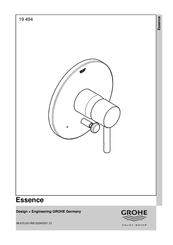 Grohe Essence 19 494 Manual