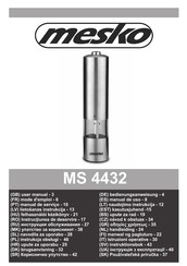 Mesko MS 4432 User Manual