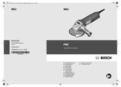 Bosch PWS 10-125 CE Original Instructions Manual