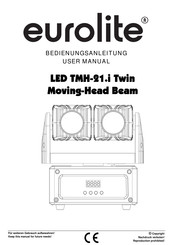 EuroLite LED TMH-21.i Twin Moving-Head Beam User Manual