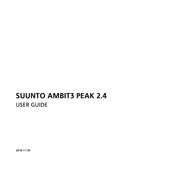 Suunto AMBIT3 PEAK 2.4 User Manual
