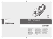 Bosch Professional GHO 18 V-L Original Instructions Manual