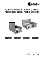 Bartscher 700FX-G396-GCR Manual