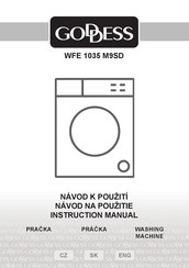 Goddess WFE 1035 M9SD Instruction Manual
