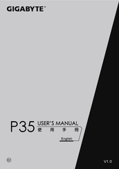 Gigabyte P35X User Manual