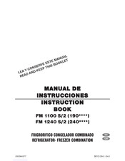 Electrolux FM 1100 S/2 Instruction Book