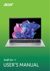 Acer Swift Go 14 User Manual