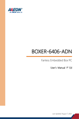 Asus AAEON BOXER-6406-ADN User Manual