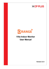 CP Plus ORANGE CP-UVK-711M User Manual