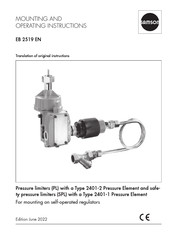 Samson EB 2519 EN Assembly & Operating Instructions