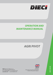 Dieci Agri Pivot T60 Operation And Maintenance Manual