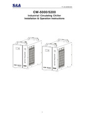 S&A CW-5000 Installation & Operation Instructions