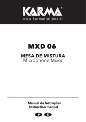 Karma MXD 06 Instruction Manual
