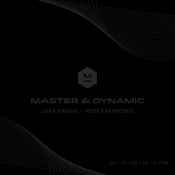 Master & Dynamic ME05 User Manual