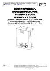 Casit SCORRY800J/C2 Manual