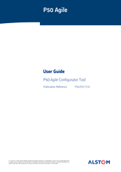 Alstom P50 Agile User Manual