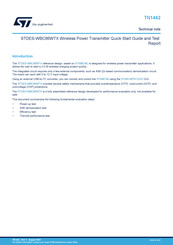 ST STDES-WBC86WTX Configuration And Best Practices Technical Notes