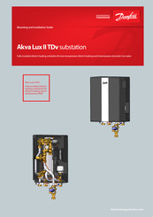 Danfoss Akva Lux II TDv Mounting And Installation Manual
