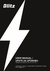Blitz PVZV-180 User Manual