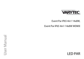 Varytec Event Par IP65 4in1 14x8W User Manual