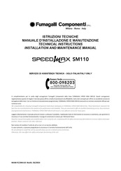 Fumagalli SPEEDMAX SM110 Technical Instructions