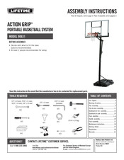 Lifetime ACTION GRIP 90631 Assembly Instructions Manual