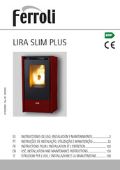 Ferroli LIRA SLIM PLUS Use, Installation And Maintenance Instructions