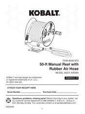 Kobalt 5091973 Manual