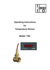 Kobold TSA Operating Instructions Manual