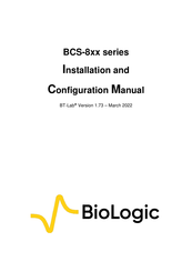 BioLogic BCS-815 Installation And Configuration Manual