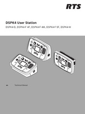 RTS DSPK4-F 4F Technical Manual
