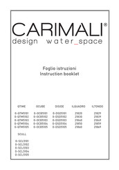 Carimali DISIDE 0-DSD5103 Instruction Booklet