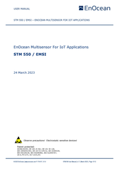 EnOcean STM 550J User Manual