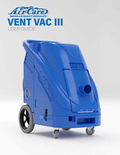 Air-Care VENT VAC III User Manual